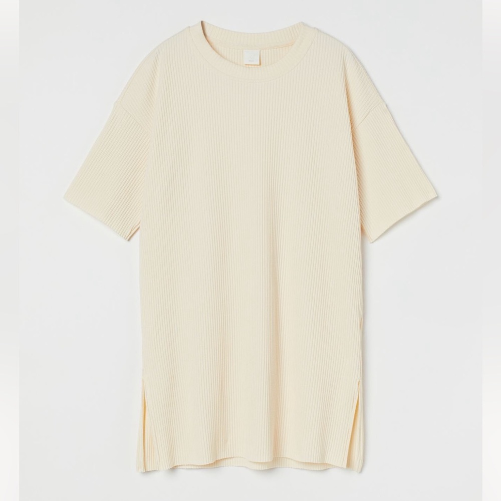 Ribbed T-shirt